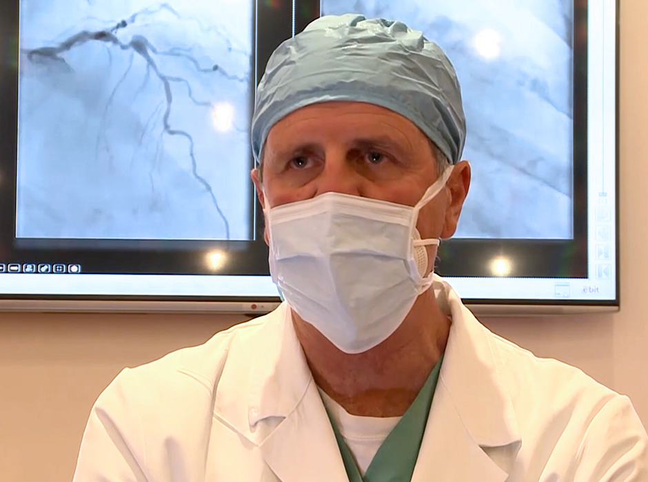 Prof. Carlo Trani, Director of the Interventional Cardiologyand Invasive Diagnostics Unit at Gemelli