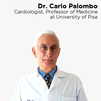 Dr. Carlo Palombo, Cardiologist, Professor of Medicine at University of Pisa