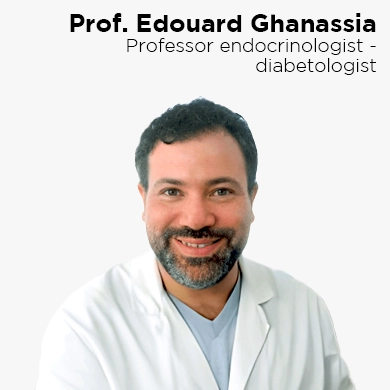 Prof. Edouard Ghanassia, Professor endocrinologist - diabetologst