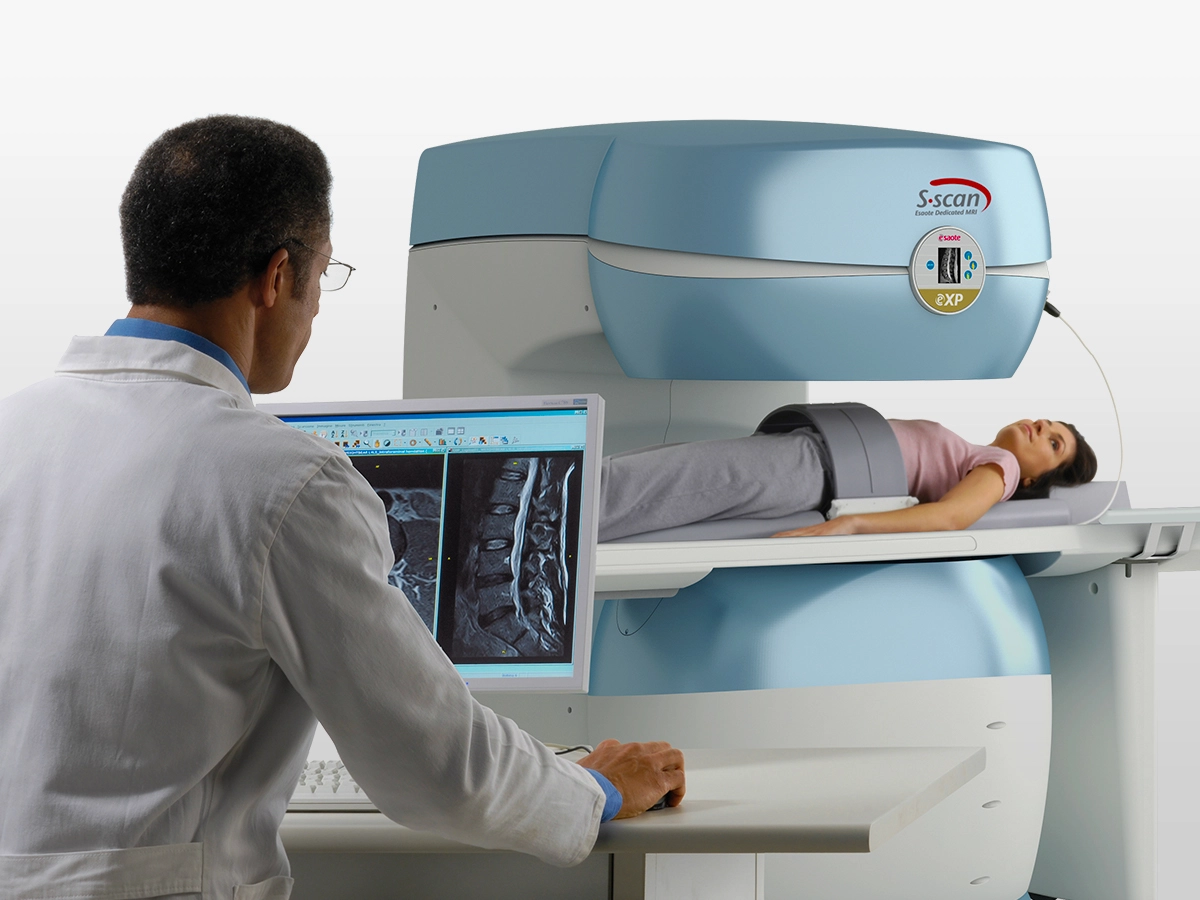 S-scan MRI system, easy patient access
