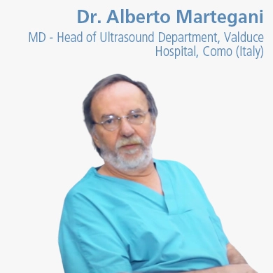 Dr. Alberto Martegani, MD - Head of Ultrasound Department, Valduce Hospital, Como (Italy)