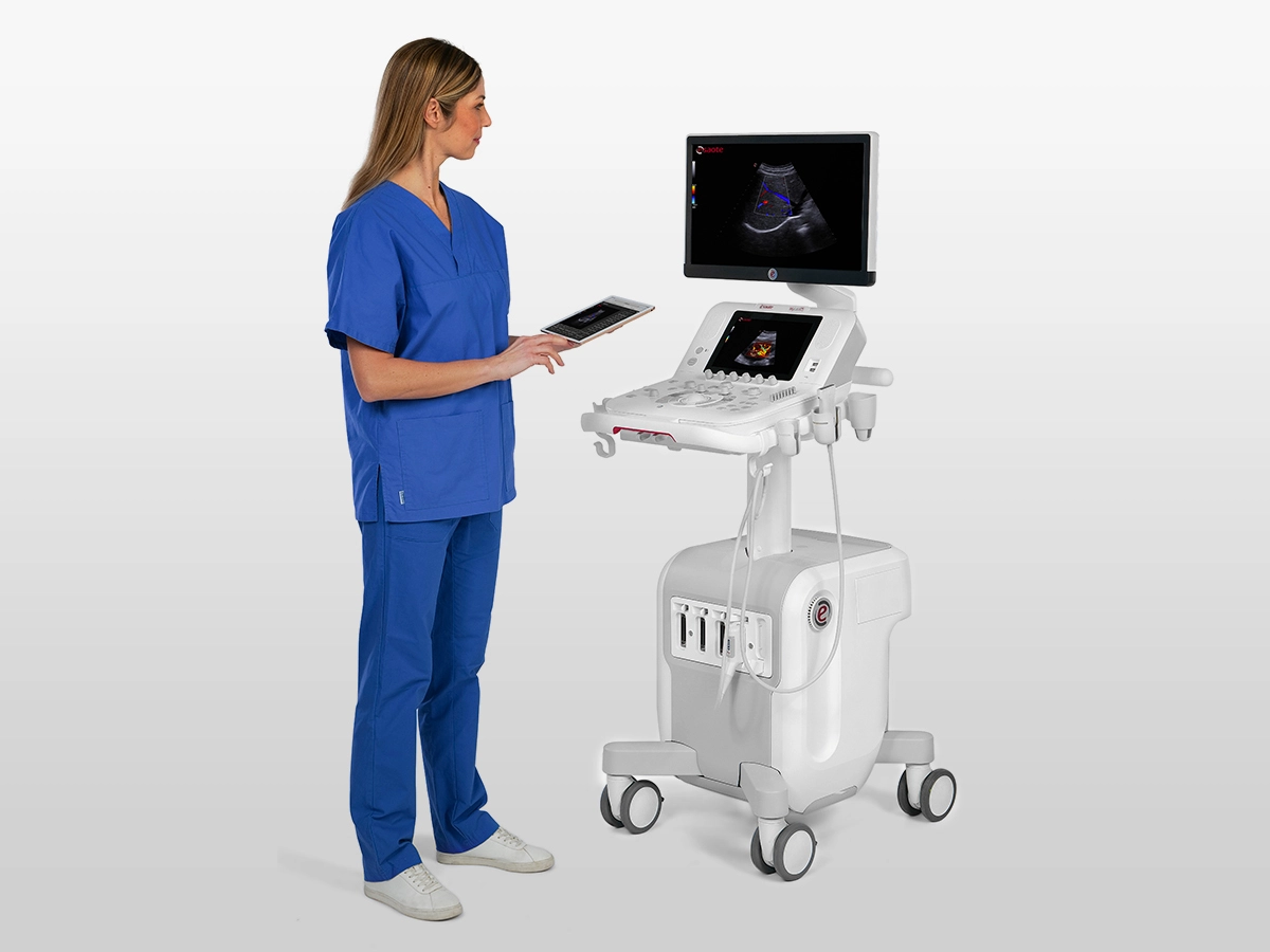 MyLab™X75, powerful ultrasound system specially designed by Esaote engineers to be suitable for any clinical environment.