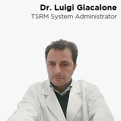 Dr. Luigi Giacalone, TSRM System Administrator