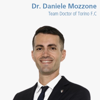 Dr. Daniele Mozzone, Team Doctor of torino F.C.