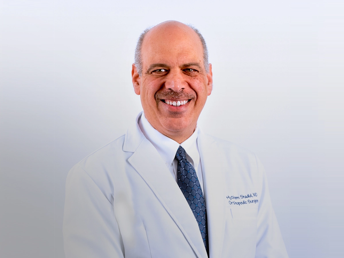 S-scan KEY OPINION LEADER Dr. Hythem Shadid, Genesis Orthopedics & Sports Medicine, Chicago, USA.