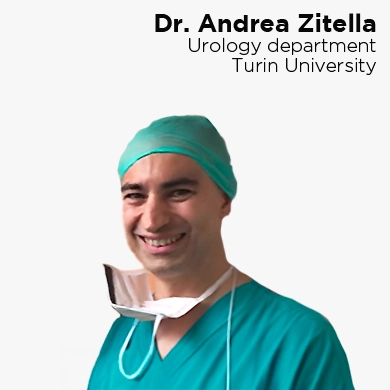 Dr. Andrea Zitella, Urology department Turin University
