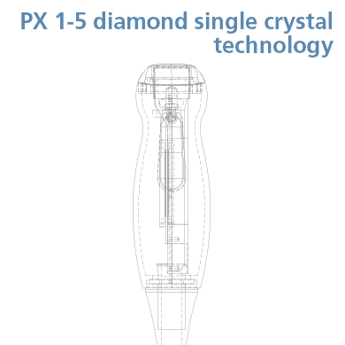 PX 1-5 diamond single crystal technology