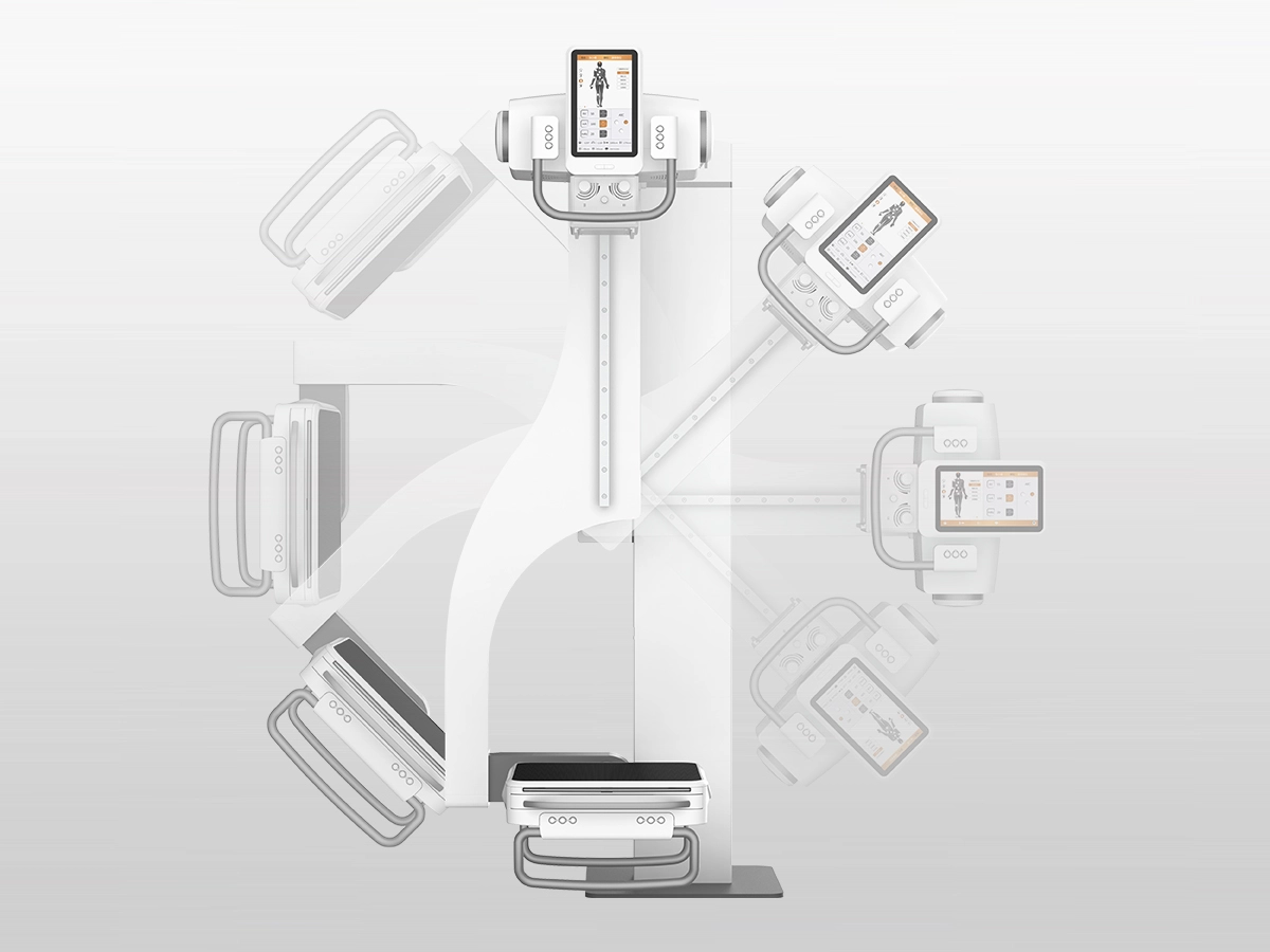 NEW ORIENTAL 1000U1 sistema per radiologia digitale efficiente